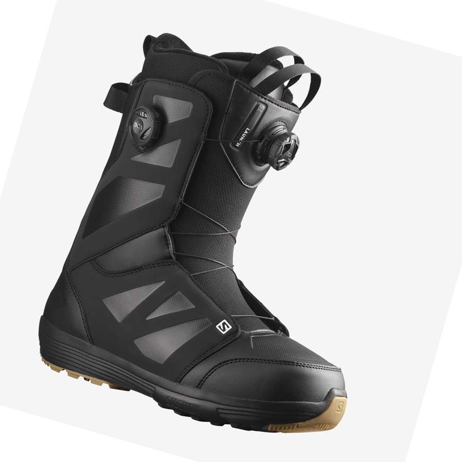 Salomon LAUNCH BOA SJ BOA Síbakancs Férfi Fekete | HU 2758QMA